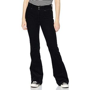 Replay Newluz Flare Jeans voor dames, zwart (098 Black)