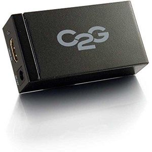 C2G HDMI naar DisplayPort Converter Video Converter HDMI DisplayPort zwart