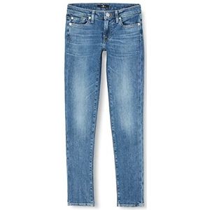 7 For All Mankind Pyper Slim Illusion Jeans voor dames, Lichtblauw