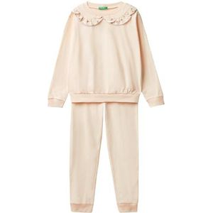 United Colors of Benetton Pig(maglia+pant) 30960p06b pijamaset voor meisjes, Cipria Chiaro 21w