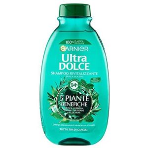 Garnier Ultra zachte shampoo voor 5 planten, shampoo voor normaal haar, 300 ml