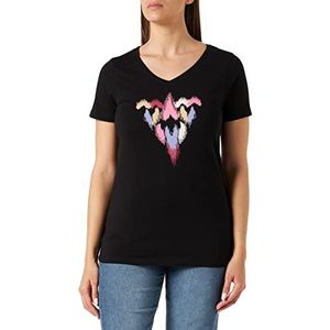 Supermom T-shirt à manches courtes Gifford pour femme, Noir - P090, 36