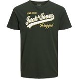 JACK & JONES Jjelogo T-shirt met ronde hals 23/24 pls heren T-shirts, Mountain View.