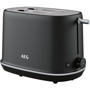 AEG T7-1-6BP broodrooster, 7 bruiningsniveaus, ontdooien, opwarmen, opwarmen, oven, broodrooster, stofdeksel, hefsysteem, diepe sleuven en