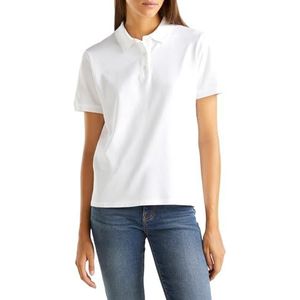 United Colors of Benetton Polo Femme, Blanc, XS