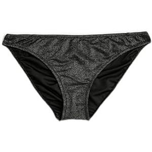 Koton Bas de bikini taille haute avec détails pailletés pour femme, Noir (999), 34