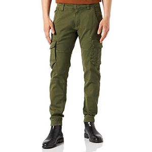 ALPHA INDUSTRIES Militaire broek voor heren, Donker olijfgroen