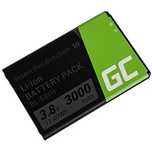 Green Cell BL-53YH reserveaccu voor LG G3 D850 D855 Optimus 3,7 V 3000 mAh Li-Ion
