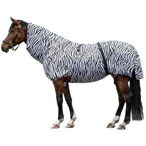 HKM 7238 Zebra eczeemdeken voor paarden, 165 cm
