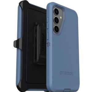 OtterBox Defender beschermhoes voor Samsung Galaxy S24+, schokbestendig, valbescherming, extreem robuust, beschermhoes, ondersteunt 5 x meer vallen dan militaire standaard, blauw