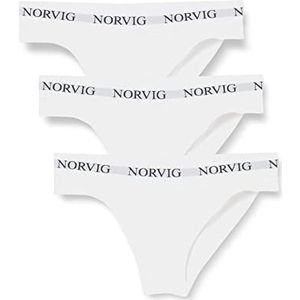 NORVIG Badpak voor dames, wit, maat L, Wit