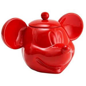 Joy Toy Disney Mickey Mouse 62130 Koekjesdoos 3D keramiek rood 25 x 17 x 20 cm
