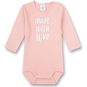 Sanetta body roze baby meisje, Zilverroze