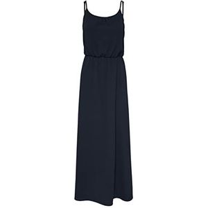 Only Onlnova Life Strap Maxi Dress Solid Ptm lange jurk voor dames, Nachtblauw.
