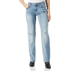 7 For All Mankind JSER1200 Damesjeans, lichtblauw, normaal, lichtblauw, één maat, lichtblauw