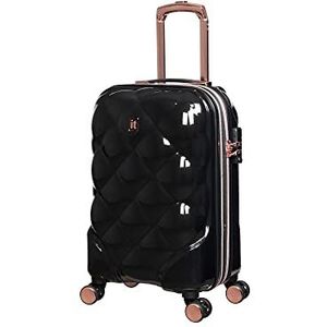 it luggage St Tropez Troez Harde koffer met 8 wielen, 53,3 cm, zwart, 21 inch, It Luggage St Tropez Tropez Trois, uittrekbaar, harde koffer met 8 wielen, 53,3 cm, zwart., 21"", It Luggage St Tropez Trolley met 8 wielen, uittrekbaar, 53,3 cm