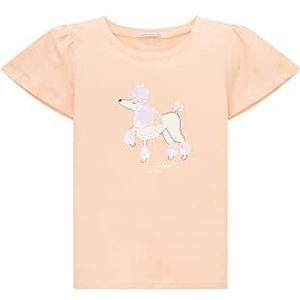 TOM TAILOR Fille T-shirt 1035170, 31080 - Sunny Apricot, 116-122