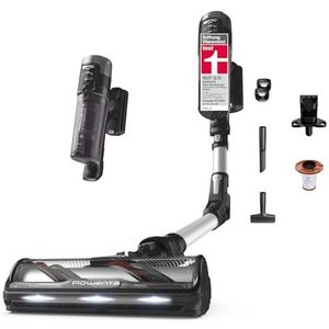 Rowenta X-Force Flex 13.60 draadloze stofzuiger, allergisch model, diepe reinigingskracht, flexibel gewricht, 150 Air W, tot 60 minuten looptijd, gemaakt in Frankrijk, RH9A36WV