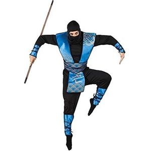 Boland B.V. Ninja-kostuum voor volwassenen, maat (import lastenboek) 54/56
