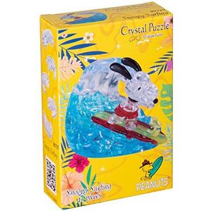 HCM Kinzel 59188 3D Crystal Snoopy Surfing Puzzel meerkleurig