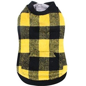 Croci Yellow Check Sweatshirt 35-20g