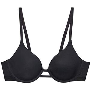 Savage X Fenty T-Shirt Bra, onzichtbare beha voor dames, Black Caviar (zwart), 38D