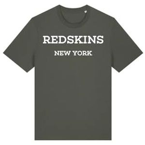 REDSKINS Tee Shirt Kaki Homme XXL Decontracte, Vert, XXL