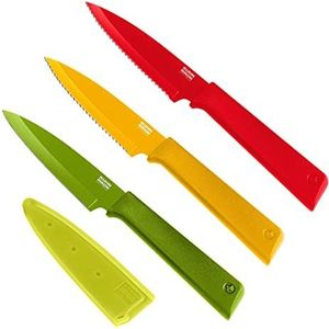 KUHN RIKON Colori+ 3-delige voorbereiding messenset, meerkleurig