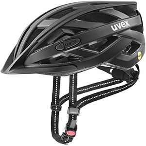 uvex City i-vo MIPS Fietshelm, uniseks, volwassenen, mat zwart, 52-57 cm