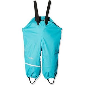CareTec Rain Overall - Pu W. Fleece regenbroek voor kinderen, uniseks, 1 stuk, Turkoois (968)