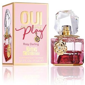 JA Juicy Couture Play Rosy Darling, Eau de Parfum Spray voor vrouwen, 15 ml