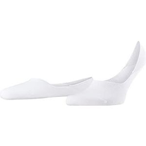 FALKE Step Medium Cut onzichtbare sokken voor heren, katoen, duurzaam, wit, zwart, meerdere kleuren, voetbescherming, middenhals, anti-slip systeem op de hiel, 1 paar, wit (wit 2000)