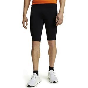 FALKE Compressie heren-panty's, ademend, sneldrogend, zwart, voor sport, ideaal voor wandelen, hardlopen, 1 paar, Zwart (Zwart 3000)