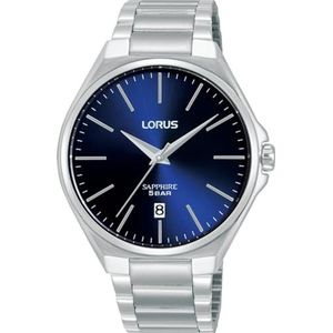Lorus Analoog kwartshorloge voor heren met roestvrijstalen armband RS947DX9, zilver, armband, zilver., Armband