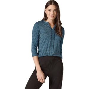 Cecil B322094 Bedrukte tuniek voor dames, Benzine Blauw