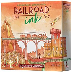 Asmodee Railroad Ink: Red Edition brandend - Frans