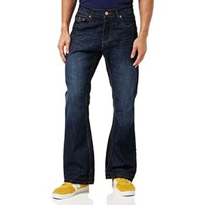 Raw Indigo Ltd Bootcut Jeans voor heren, Darkwash