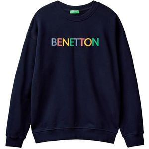 United Colors of Benetton Sweatshirt pour homme, Bleu nuit 915, XS