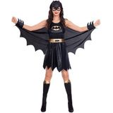 amscan 9906155 Batgirl Warner Bros Superheldenkostuum voor dames, maat 42-44