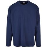 Urban Classics - Ultra Heavy Oversized Longsleeve shirt - Donkerblauw