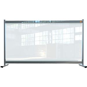 Nobo Premium Plus PVC scherm 1,65m 1470x860mm transparant