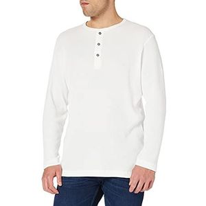 JP 1880 Henley overhemd voor heren, Gebroken wit