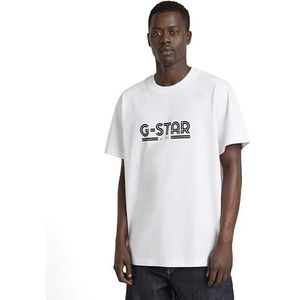 Line Script Loose, wit (White D25685-c336-110), XL, Wit D25685-c336-110