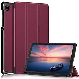 Beschermhoesje voor Samsung Galaxy Tab A7 Lite 8,7 inch 2021 SM-T220/T225, magnetische beschermhoes, krasbestendig, met penfunctie (rood)