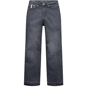 TOM TAILOR Straight Jeans voor meisjes, 10162 - Mid Stone Blue Grey Denim, 176, 10162 - Mid Stone Blue Grey Denim