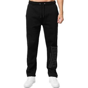 Lonsdale Manish joggingbroek voor heren, Zwart/Grijs