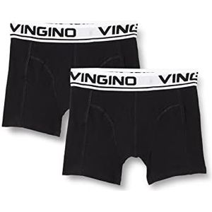 Vingino Boys Boxershorts (set van 2) jongens boxershorts, Zwart