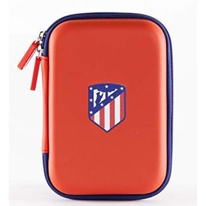 Madrid Atletico universele tas voor HDD, harde schijven, powerbank, kabels, hoofdtelefoon en technologie-accessoires.