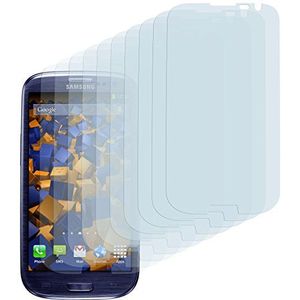Mumbi 10 stuks displaybeschermfolie voor Samsung Galaxy S3