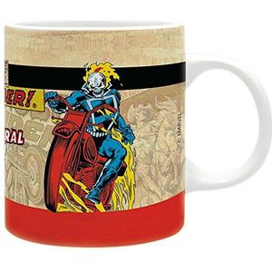 ABYstyle Marvel Media Ghost Rider Vintage Cup voor volwassenen, ABYMUG334